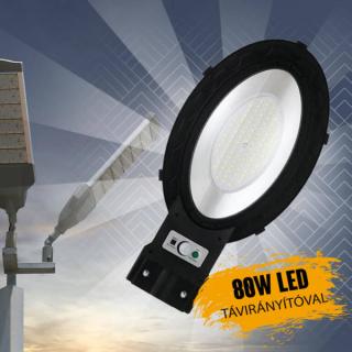 Napelemes utcai led lámpa 80W T923