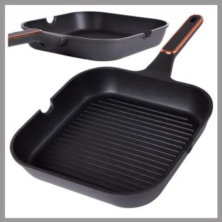 Négyszögletes grill serpenyő 28cm 07154