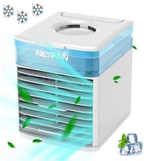 Nexfan  hordozható légkondicionáló LED ventilátor 7 színnel