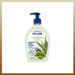 On Line folyékony krémszappan Aloe VeraOlíva 500ml 24170576