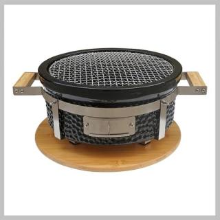 Perfect Home Hibachi Grillező 15"/34 cm kerek fekete 16705