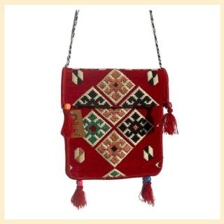 Piros Kilim fesztivál táska ZTKMBAG-07