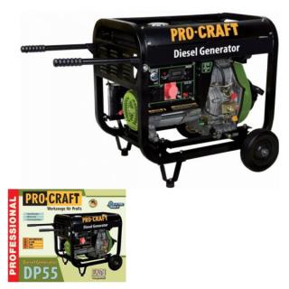 ProCraft 3 fázisú diesel generátor DP80/3