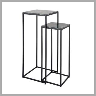PTMD oldalasztal, márvány, 102 cm-es 2 db-os készlet 8720014724830