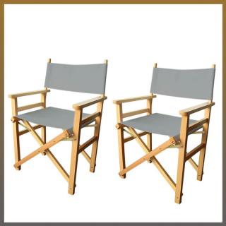 Rendezői szék 2 db szürke HOP1001211-2