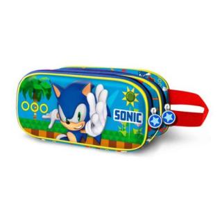 SONIC Faster 3D dubla rekeszes tolltartó 06362