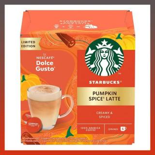 Starbucks Dolce Gusto Pumpkin Spice Latte kávé 12 kapszula 9080898