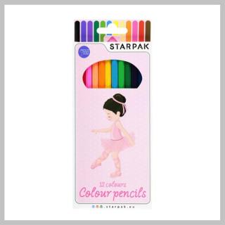 STARPAK Balerina 12 színes ceruza 490900