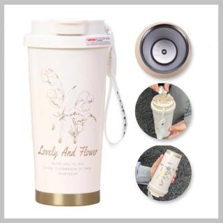 Stílusos bögre termosz lovely white 550ml BD28WZ1