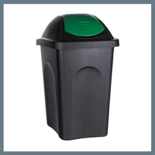 VETRO-PLUS szemetes MP 30 l, zöld 5570214