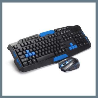 Vezeték nélküli gamer billentyűzet és egér szett HK8100