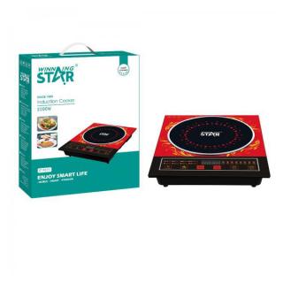 Winning star indukciós főzőlap piros 2200W