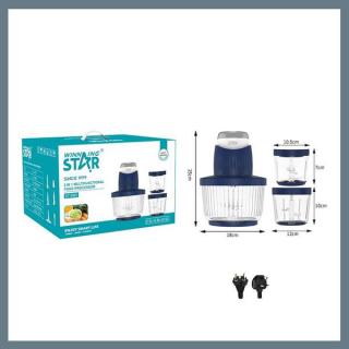 Winning Star Multifunkcionális Élelmiszer-feldolgozó, húsdaráló 300W 2,5L ST-5581