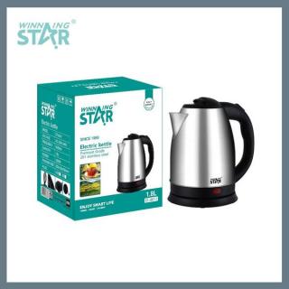 Winning Star Rozsdamentes Acél Elektromos Vízforraló 1.8l ST-6011