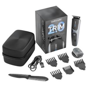 Bathmate Trim 2.0 Unisex Grooming Kit - akkus, intim borotva szett (fekete)