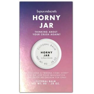 Bijoux Indiscrets Horny Jar - vágyfokozó, stimuláló, melegítős balzsam - kókusz-mandulaolaj (8 g)