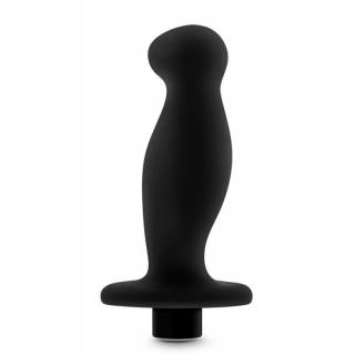 Blush Novelties Anal Adventures Prostate Massager 02 - szilikon, akkus, vízálló prosztata vibrátor - 10,1 cm (fekete)