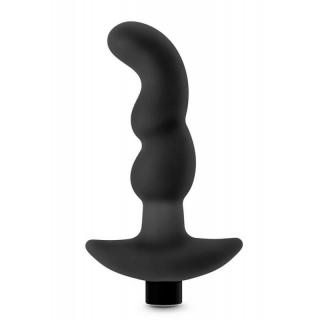 Blush Novelties Anal Adventures Prostate Massager 03 - szilikon, akkus, vízálló prosztata vibrátor - 13,3 cm (fekete)