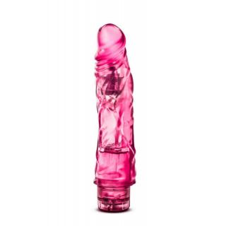 Blush Novelties B Yours Vibe 10" - vízálló, élethű vibrátor - 21,5 cm (rózsaszín)