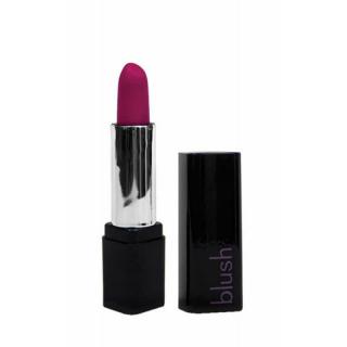 Blush Novelties Rose Lipstick Vibe - vízálló, rúzs alakú mini vibrátor - 10,2 cm (fekete-rózsaszín)