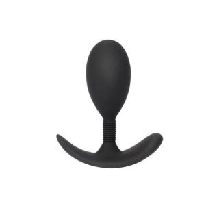 Chisa Novelties Anal Play Plug M - szilikon, vízálló anál dildó - 9/10,8 cm (fekete)