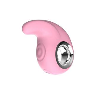 Chisa Novelties Kissen Comma - szilikon, akkus, vízálló, mini csiklóizgató vibrátor - 10 cm (rózsaszín)