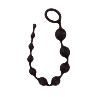 Chisa Novelties Playful Beads - szilikon anál golyósor - 36,5 cm (fekete)