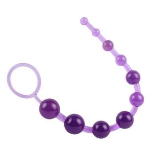 Chisa Novelties Sassy Anal Beads - vízálló anál golyósor - 30 cm (lila)
