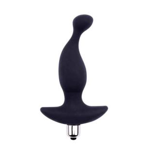 Chisa Novelties Vibrating Vibro-T - szilikon, vízálló prosztata vibrátor - 13,4 cm (fekete)