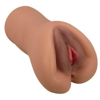 Crazy Bull Eliana - vízálló, élethű vagina maszturbátor (barna)