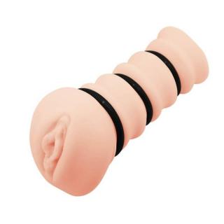 Crazy Bull Flesh 3D Vagina - vízálló, élethű vagina maszturbátor (testszínű)