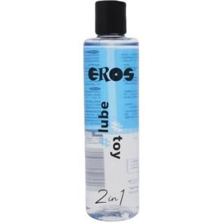 Eros 2in1 Lube Toy - vízbázisú síkosító segédeszközökhöz (250 ml)
