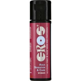 Eros Aqua Sensation  Care - bőrkímélő, vízbázisú síkosító nőknek (30 ml)