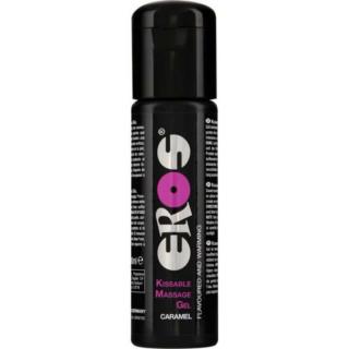 Eros Pleasure Kissable Massage Gel Warming - melegítős masszázs gél - karamell (100 ml)