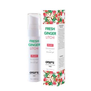 Exsens Cooling Arousal Gel Fresh Ginger Lithci - vágyfokozó gél (15 ml)