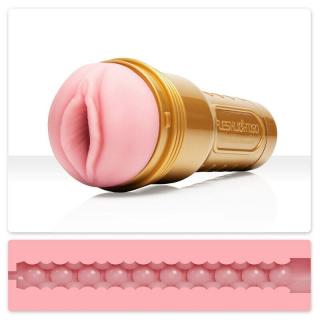 Fleshlight Go Stamina Training Unit - vízálló, élethű vagina maszturbátor (rücskös betéttel)