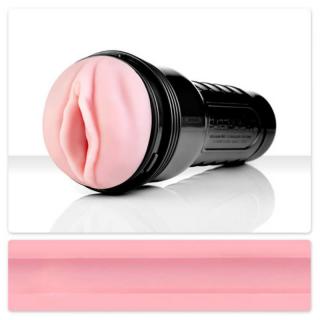 Fleshlight Pink Lady Original - vízálló, élethű vagina maszturbátor (egyenes betéttel)