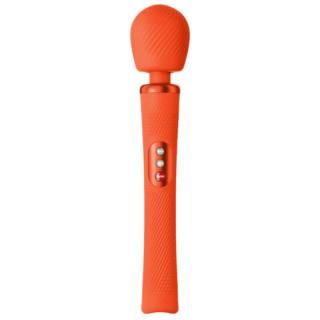 Fun Factory Vim - szilikon, akkus, vízálló, masszírozó vibrátor - 31,3 cm (narancssárga)