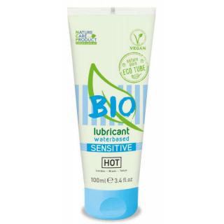 Hot Bio Sensitive - vegán vízbázisú síkosító (100 ml)