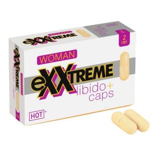 Hot eXXtreme Libido - vágyfokozó, étrend-kiegészítő tabletta nőknek (2 db)