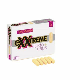 Hot eXXtreme Libido - vágyfokozó, étrend-kiegészítő tabletta nőknek (5 db)