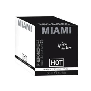 Hot Pheromone Parfume Miami Spicy Man - feromon parfüm, nőkre ható (30 ml)