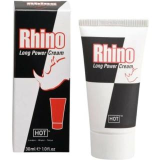 Hot Rhino Long Power Cream - ejakuláció késleltető krém (30 ml)