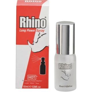 Hot Rhino Long Power Spray - ejakuláció késleltető spray (10 ml)