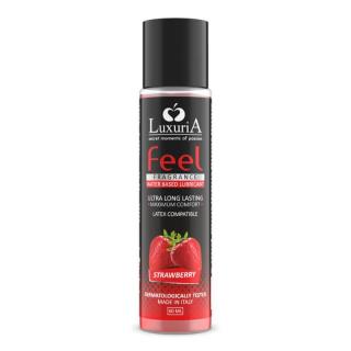 IntimateLine Feel Fragrance Fragola Strawberry - vízbázisú síkosító (60 ml)