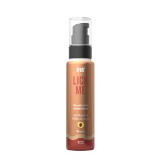 Intt Lick Me Peach - melegítős, orál vágyfokozó gél (50 ml)