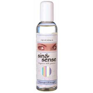 Inverma Sin  Sense Massage Oil Nougat - masszázsolaj - nugát (150 ml)