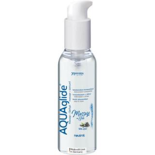 Joydivision Aquaglide Massage + Glide Neutral - masszázs gél és vízbázisú síkosító (200 ml)