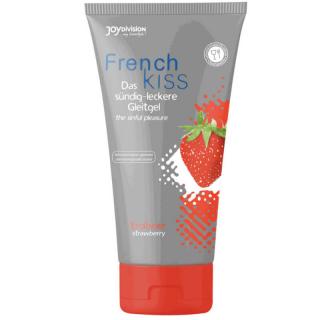 Joydivision Frenchkiss Strawberry - vízbázisú síkosító - eper (75 ml)