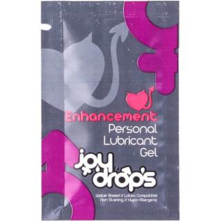 JoyDrops Enhancement - stimuláló, vízbázisú síkosító gél (5 ml)